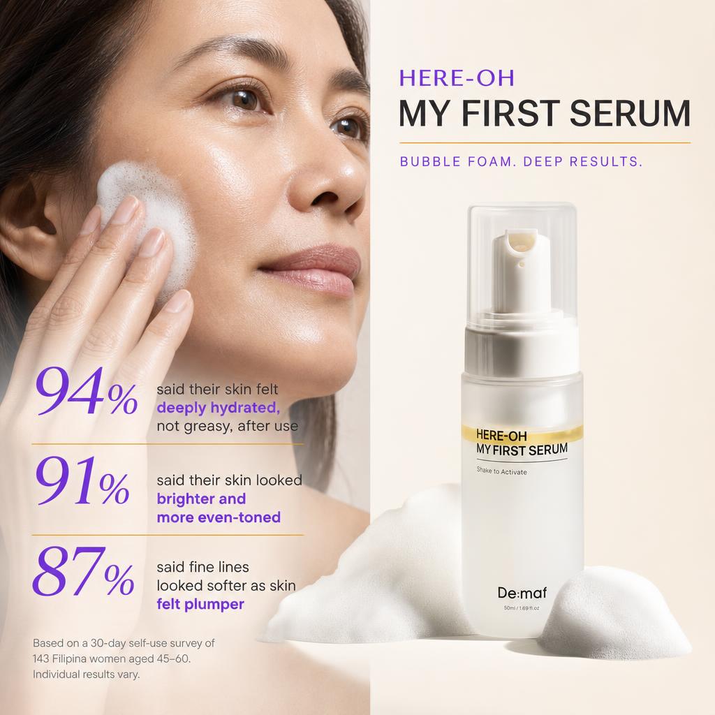 [Demaf] Here-Oh My First Hydrating Serum with Hyaluronic Acid