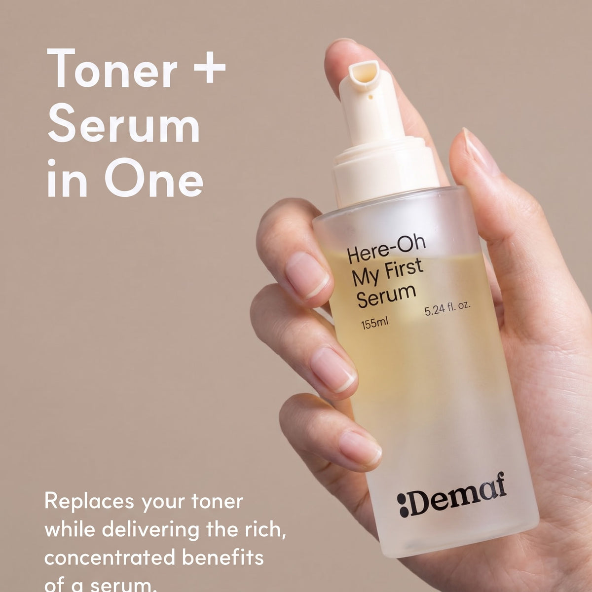 [Demaf] Here-Oh My First Hydrating Serum with Hyaluronic Acid
