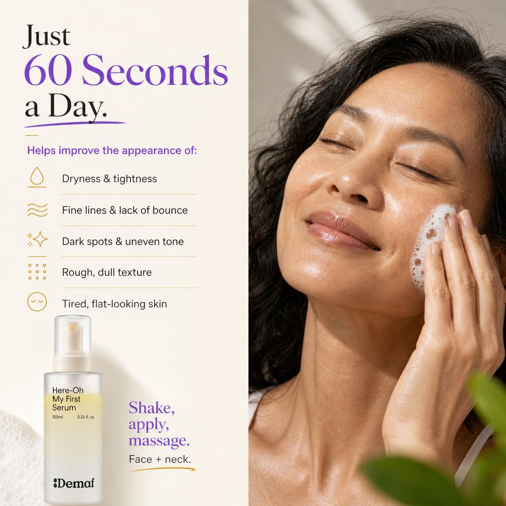 [Demaf] Here-Oh My First Hydrating Serum with Hyaluronic Acid